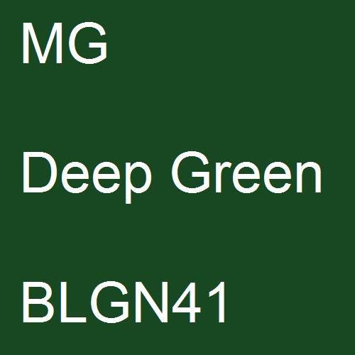 MG, Deep Green, BLGN41.